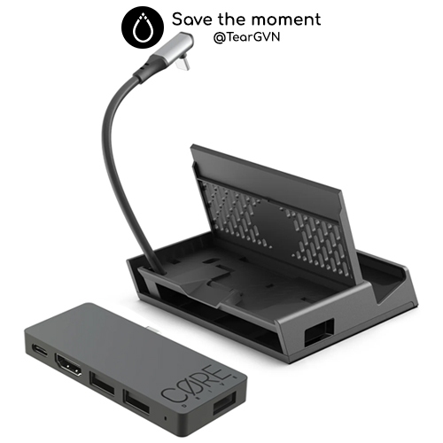 Generic Skull Co. SteamDock avec Hub USB Détachable HDMI pour Steam De... pas cher