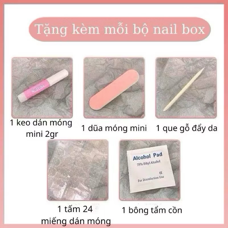 ( hỏa tốc) NAIL BOX MÓNG UP MẮT MÈO ĐÍNH ĐÁ SÁNG SANG