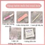 NAIL BOX MẮT MÈO HỒNG STICKER NƠ