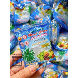 [sẵn hàng] combo 10 goi thạch dừa tuổi thơ Minh Châu 1 gói 30gr ảnh 2 sản phẩm