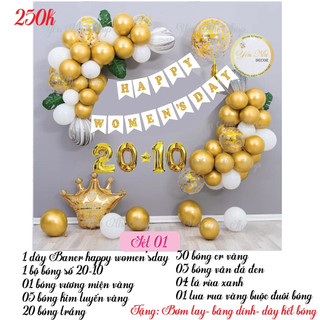 𝗦𝗲́𝘁 𝗯𝗼́𝗻𝗴 𝘁𝗿𝗮𝗻𝗴 𝘁𝗿𝗶́ ngày quốc tế phụ nữ Việt Nam 8/3 và 𝟮𝟬/𝟭𝟬, sét bóng 𝗛𝗮𝗽𝗽𝗽𝘆 𝗪𝗼𝗿𝗺𝗲𝗻's 𝗗𝗮𝘆 Yến Nhi Shop