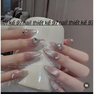 NAIL BOX MÓNG UP MẮT MÈO ĐÍNH ĐÁ SÁNG SANG