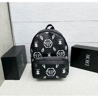 BALO Q.P BALO PHlLlP HOẠ TIẾT IN  SIZE TO ĐỰNG VỪA LAPTOP , SÁCH VỞ CHO HỌC SINH, SINH VIÊN HÀNG CAO CẤP: