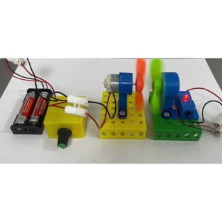 Bộ chi tiết lắp ghép lớp 5(mô hình xe điện chạy bằng pin, máy phát điện gió, điện mặt trời)
