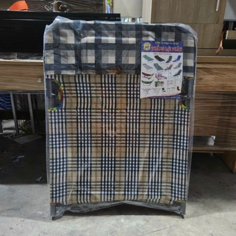 Giường xếp vải bố