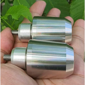 Gù tạ kiểu sh inox ( cặp) gắn exciter 150, winner x, wave alpha,sirius tặng kèm nhôm đóng gù giúp đầm tay lái