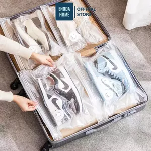 Túi Chân Không Đựng Giày, Túi Nén Chân Không Dày Dặn, Chống Oxy Hóa, Chống Ẩm Mốc, Chống Ố Vàng L02