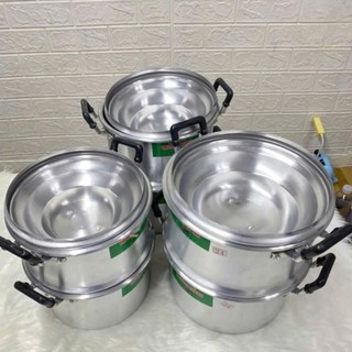 Chõ hấp đồ xôi nhôm size 20, 22, 24 cm chõ đồ, xửng hấp xôi 1, 2, 3 cân gạo - Trường An VN