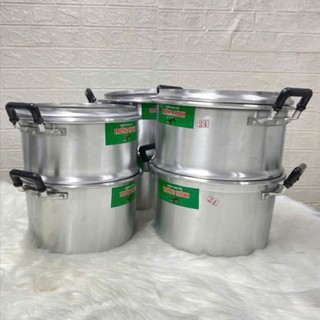 Chõ hấp đồ xôi nhôm size 20, 22, 24 cm chõ đồ, xửng hấp xôi 1, 2, 3 cân gạo - Trường An VN