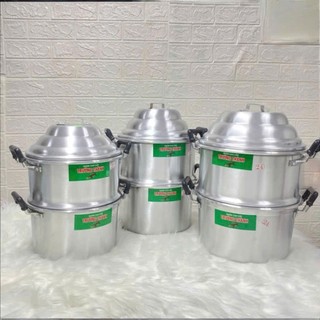 Chõ hấp đồ xôi nhôm size 20, 22, 24 cm chõ đồ, xửng hấp xôi 1, 2, 3 cân gạo - Trường An VN
