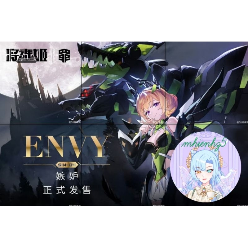 Mô hình lắp ráp MS General Seven Deadly Sins ENVY | Shopee Việt Nam
