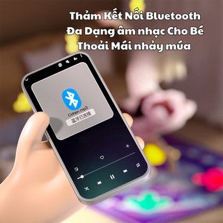 Thảm Nhảy Audition Cho Bé Kết Nối Phát Nhạc Với Điện Thoại Qua Bluetooth - Giúp Bé Phát Triển Khả Năng Vận Động