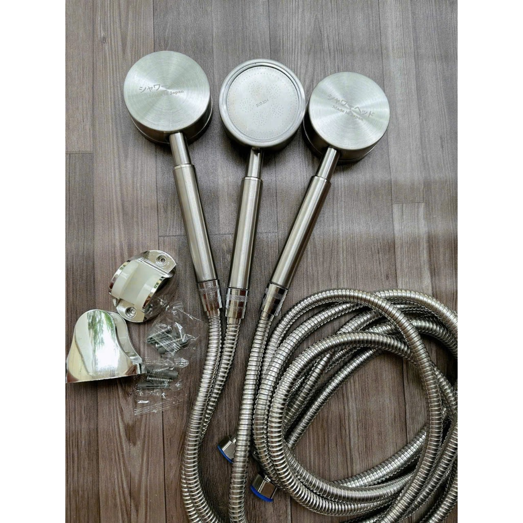 Vòi Hoa Sen Nhà Tắm Nóng Lạnh INOX 304 Chịu Nhiệt Tốt Tăng Áp Lực Nước Có Kèm Dây 1,5m