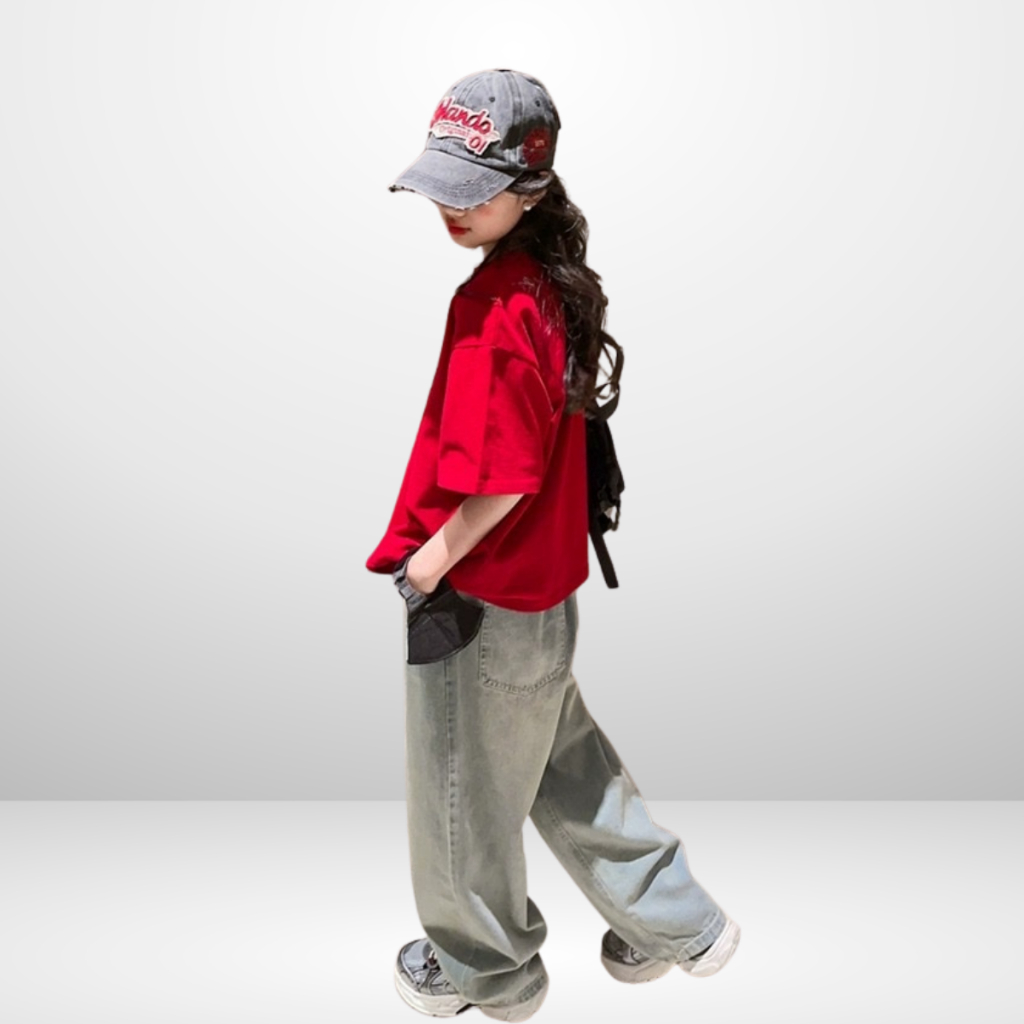 Áo Thun Ngắn Tay Cho Bé Trai, Bé Gái In Hình Năng Động, Cổ Tròn B637 | JJ Kids Fashion