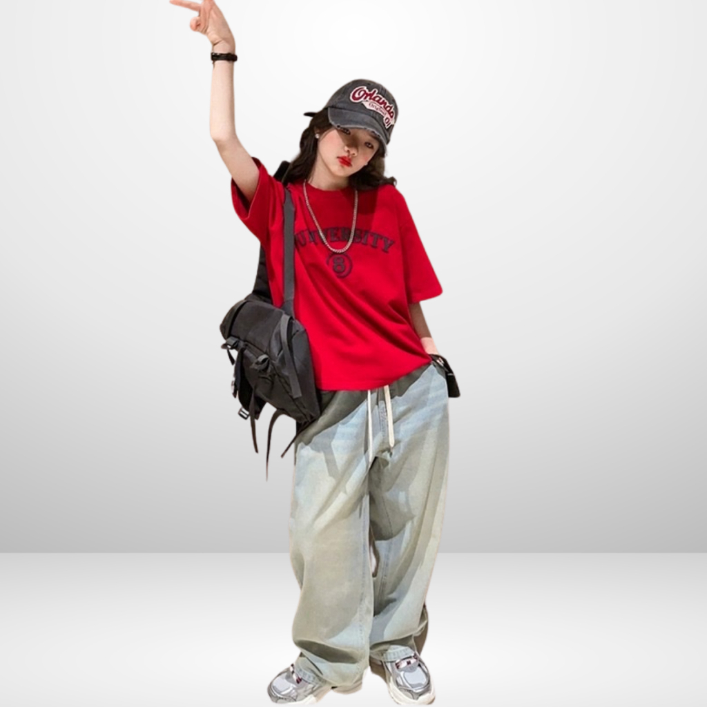 Áo Thun Ngắn Tay Cho Bé Trai, Bé Gái In Hình Năng Động, Cổ Tròn B637 | JJ Kids Fashion