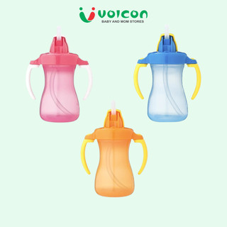 Bình Tập Uống Nước Pigeon Có Ống Hút Và Tay Cầm 150ml Cho Bé Từ 9 Tháng Tuổi Chính Hãng Cao Cấp