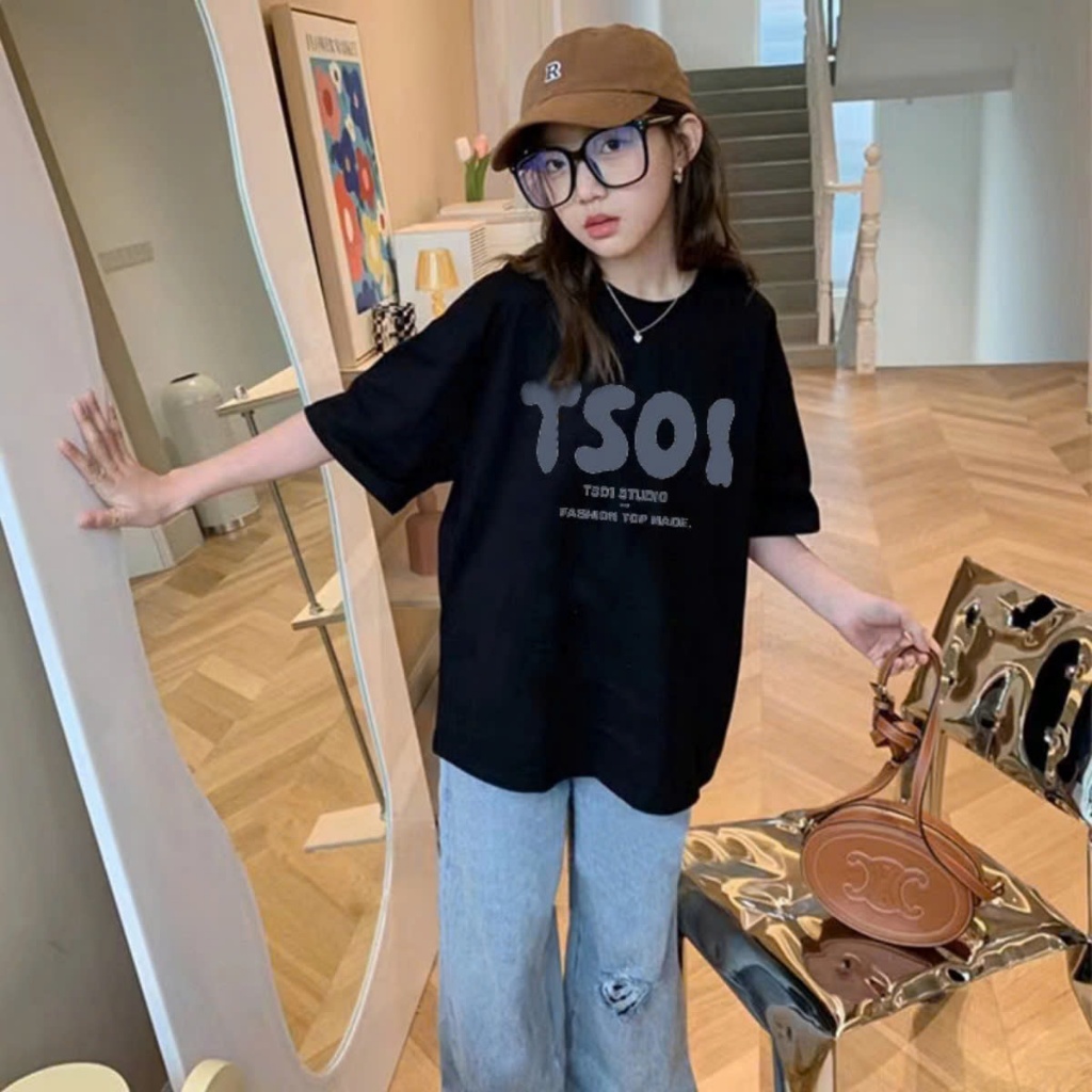 Áo Thun Ngắn Tay Cho Bé Trai, Bé Gái In Hình Năng Động, Cổ Tròn | JJ Kids Fashion