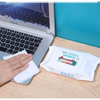 Khăn Ướt Lau Bếp Đa Năng,Khăn Lau Bếp Siêu Tiện Lợi gói 80 khăn