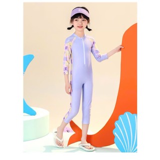 Đồ bơi cho bé gái liền thân sz 15-45kg, bikini liền thân cho bé gái tay lửng