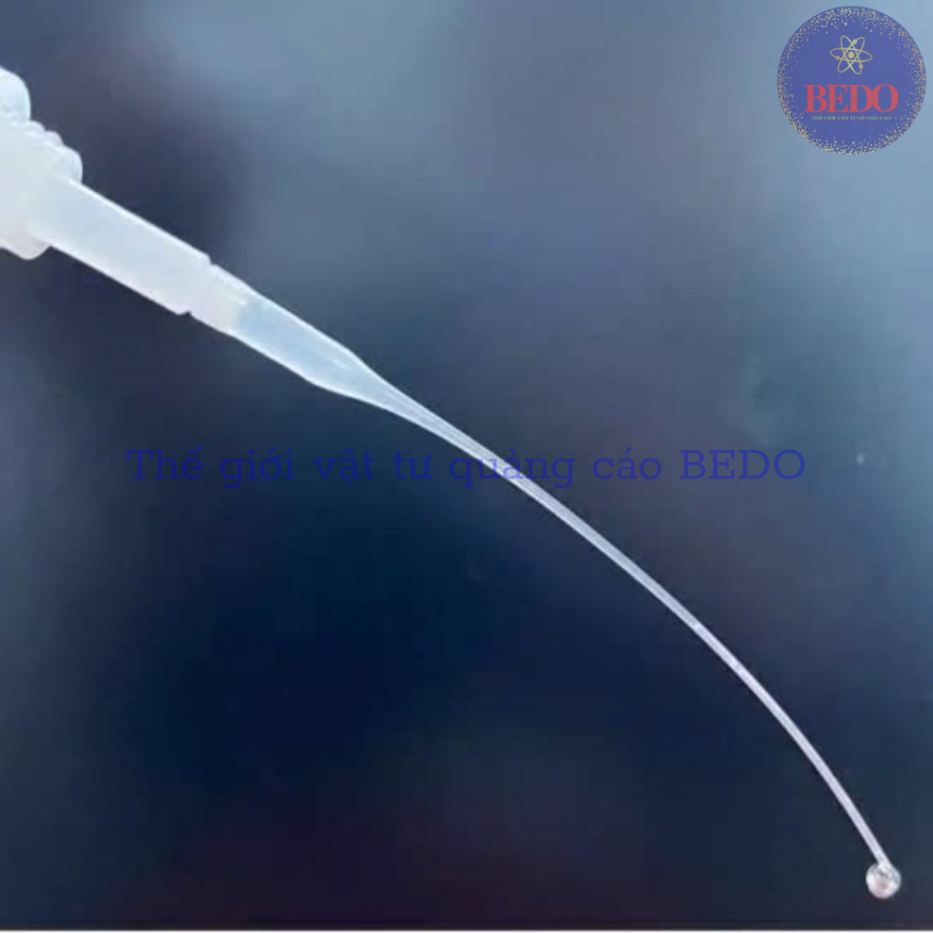 Vòi Keo 502 BEDO Nhựa Dẻo Trong Suốt Combo 100c Râu Keo Đầu Dẫn Keo Dán 502 Chống Tắc Dễ Sử Dụng