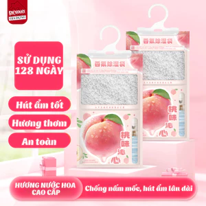 Túi Hút Ẩm Mùi Thơm Nước Hoa 2 Ngăn Siêu Thấm Hút Ẩm Chống Mốc, Túi Thơm Để Tủ Quần Áo, Tủ Giày