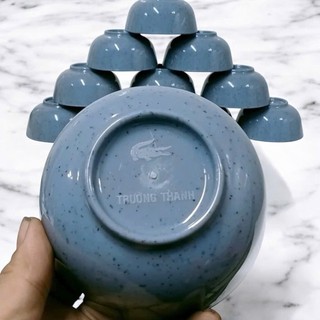 Bộ 20 Chén bát ăn cơm nhựa Melamine chén có 8 màu dễ sử dụng- Trường An VN - TẶNG 4 MIẾNG RỬA CHÉN KIM TUYẾN