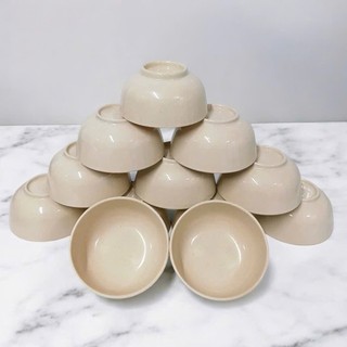 Bộ 20 Chén bát ăn cơm nhựa Melamine chén có 8 màu dễ sử dụng- Trường An VN - TẶNG 4 MIẾNG RỬA CHÉN KIM TUYẾN