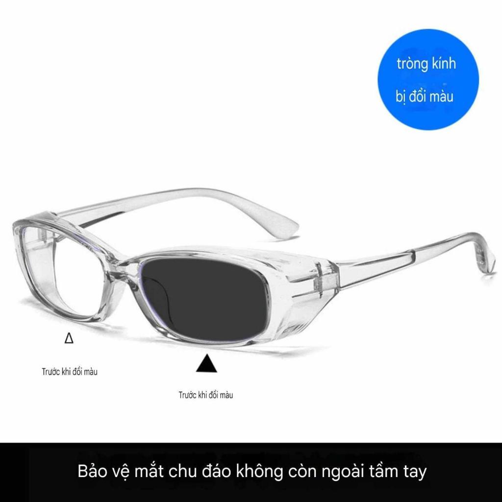 Kính Đổi Màu Chống Tia UV,Chống Giọt Bắt,Bụi Mịn Mới 2025