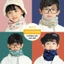 Khăn cổ cho bé Cao cấp Chất liệu COTTON A mềm nhẹ không kích ứng da và giữ ấm cổ