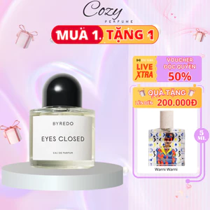 Nước hoa unisex Byred0 Eyes Closed Chiết 5ml/10ml Hương thơm Hiện đại Bí ẩn Sang trọng-Cozy Perfume