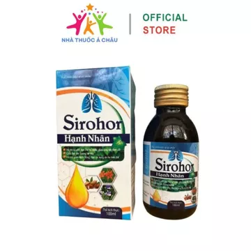 Siro Ho Hạnh Nhân Thảo Dược Giảm Ho, Bổ Phế, Khản Tiếng Kéo Dài - Chai 100ml