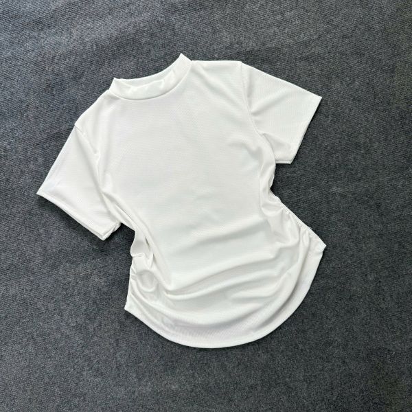 Áo Thun Kiểu Cổ Tròn Bigsize Nữ Lên Phom Basic Chiết Eo Tôn Dáng Mềm Mại Thoáng Khí G259