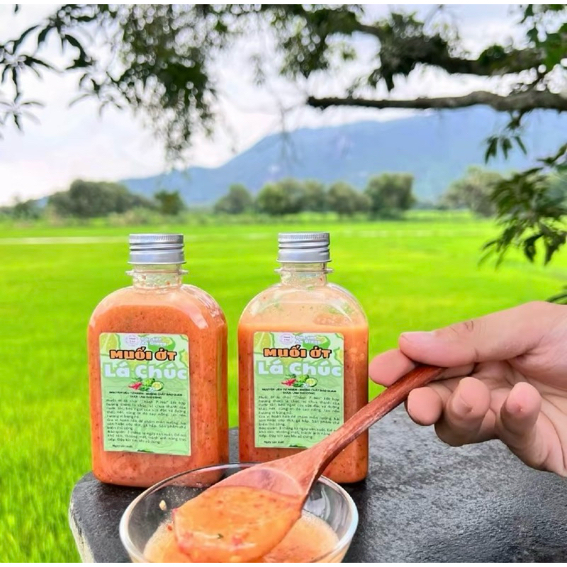 Combo Mua 2 tặng 1. Muối Ớt, Nước Chấm Lá Chúc - Đặc Sản An Giang. Giúp mon ăn thêm ngon