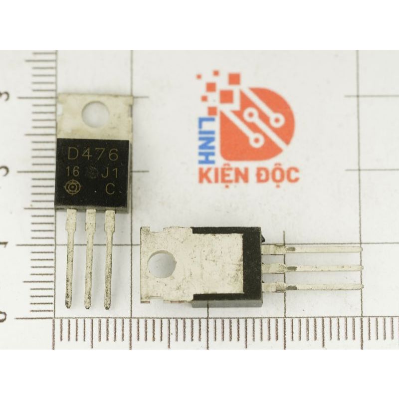 [Combo 5 chiếc] D476, 2SD476 Transistor NPN 50V-4A TO-220C | Shopee ...