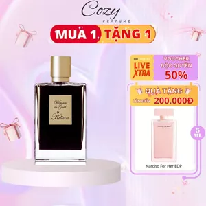 Nước hoa nữ Kilian Woman In Gold màu đen Chiết 5ml/10ml Hương thơm Hấp dẫn, Lôi cuốn - Cozy Perfume