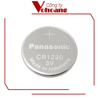 2 Pin Panasonic CR1220 dùng cho máy tính bỏ túi, remote, đồng hồ, nhiệt kế, v.v…