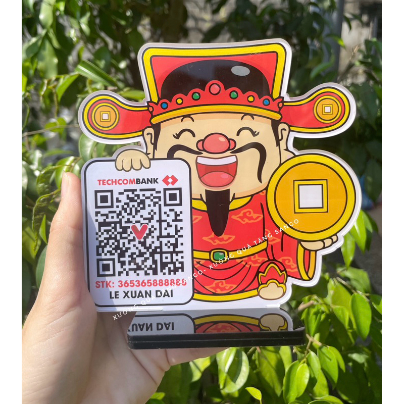 Bảng mã Qr mica  siêu tiện lợi.  - Xưởng quà tặng Sango