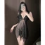 HT71 Váy ngủ sexy ren xuyên thấu kèm ĐÊM LÓT,đồ ngủ xẻ trước quyến rũ tôn dáng HT71