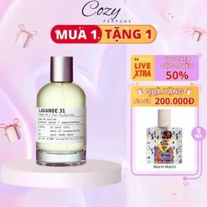 Nước hoa unisex Le Labo Lavande 31 Chiết 5ml/10ml Hương thơm Thanh lịch Tự tin Bí ẩn - Cozy Perfume