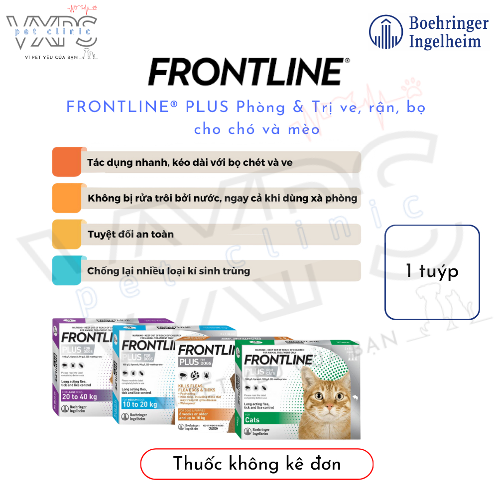 Frontline plus - Giá Tốt, Miễn Phí Vận Chuyển, Đủ Loại | Shopee Việt Nam