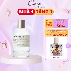 Nước hoa unisex Le Labo Thé Matcha 26 Chiết 5ml/10ml Hương thơm Tinh tế, Gợi cảm - Cozy Perfume