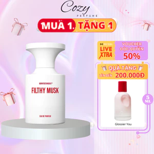 Nước hoa unisex Borntostandout Filthy Musk EDP Chiết 5ml/10ml Quyến rũ Cá tính Táo bạo-Cozy Perfume