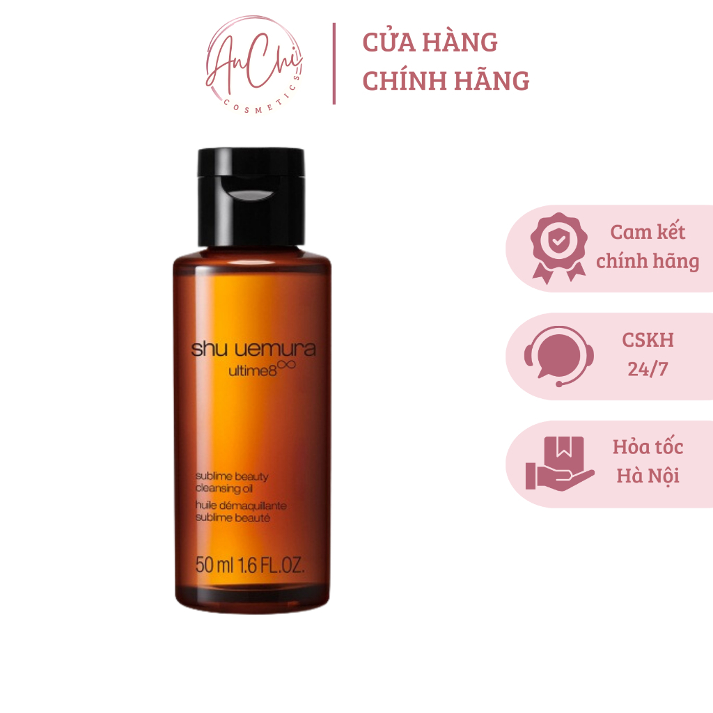 Dầu tẩy trang Shu Uemura Ultime8 Sublime Beauty Cleansing Oil - 50ml ...