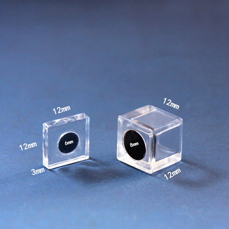 Khóa Nam Châm Mica BEDO Mica Trong Suốt Nam Châm Neodymium Lực Hút Mạnh Cho Cửa Tủ Cửa Kính