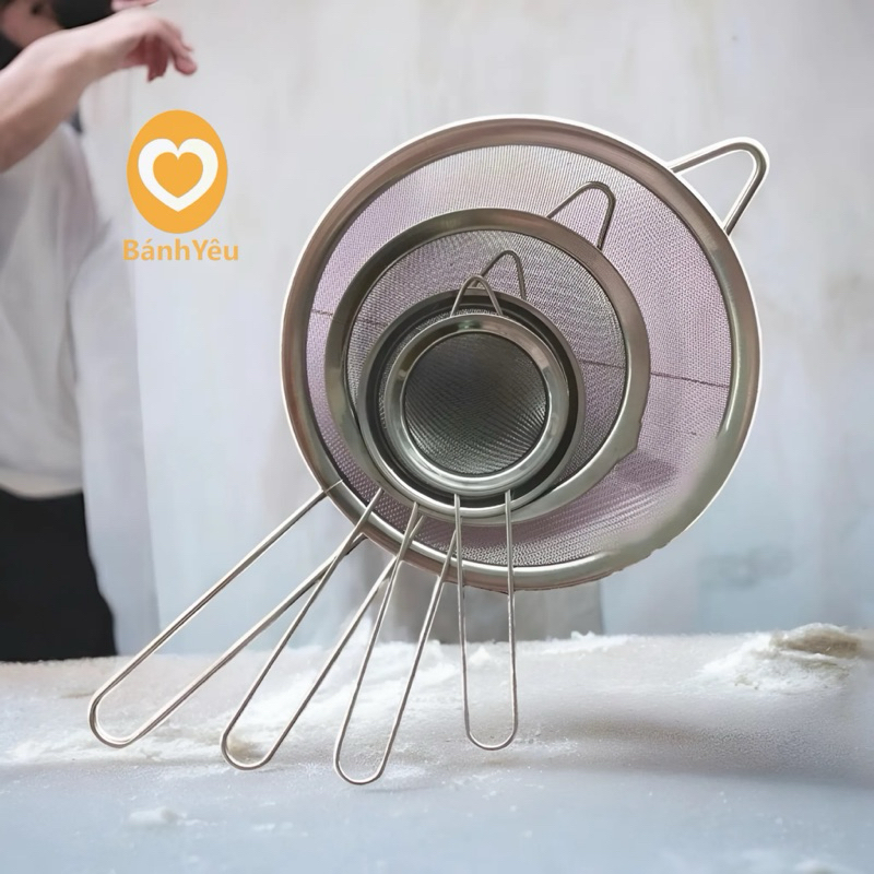 Ray lọc siêu mịn Inox nhiều kích thước tùy chọn - DC89 | Shopee Việt Nam