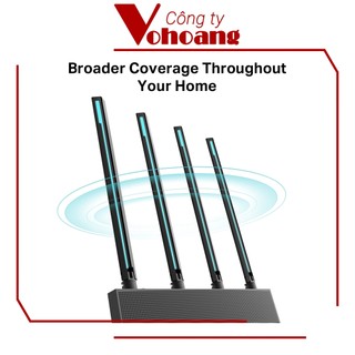Router Wi-Fi TP-LINK ARCHER C80 - Wifi AC1900, tốc độ cực cao, công nghệ MU-MIMO, 4 ăng-ten