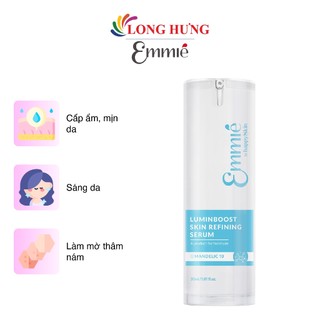 Tinh chất trẻ hóa căng bóng da Emmié By Happyskin 10% Mandelic Acid (30ml)