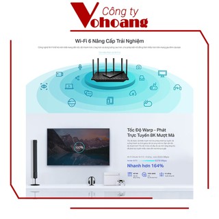 TP-Link Archer AX72 - Router Wi-Fi 6 Gigabit Băng Tần Kép AX5400 siêu mạnh siêu tốc độ
