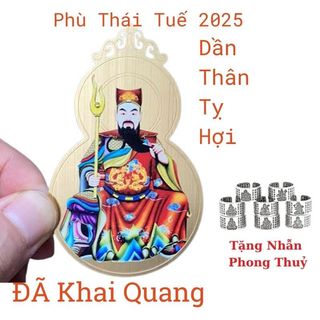 Thái Tuế Phù Bính Ngọ 2026 Hóa Giải Hạn Cho Tuổi Tý Ngọ mão SửuTặng Nhẫn Phong Thuỷ