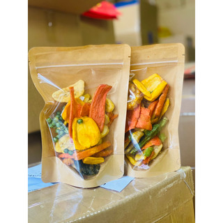 THUYTIENFOOD Trái Cây Sấy Đà Lạt 100gr – Snack Healthy – Ăn Vặt Giòn Ngon – Không Phẩm Màu